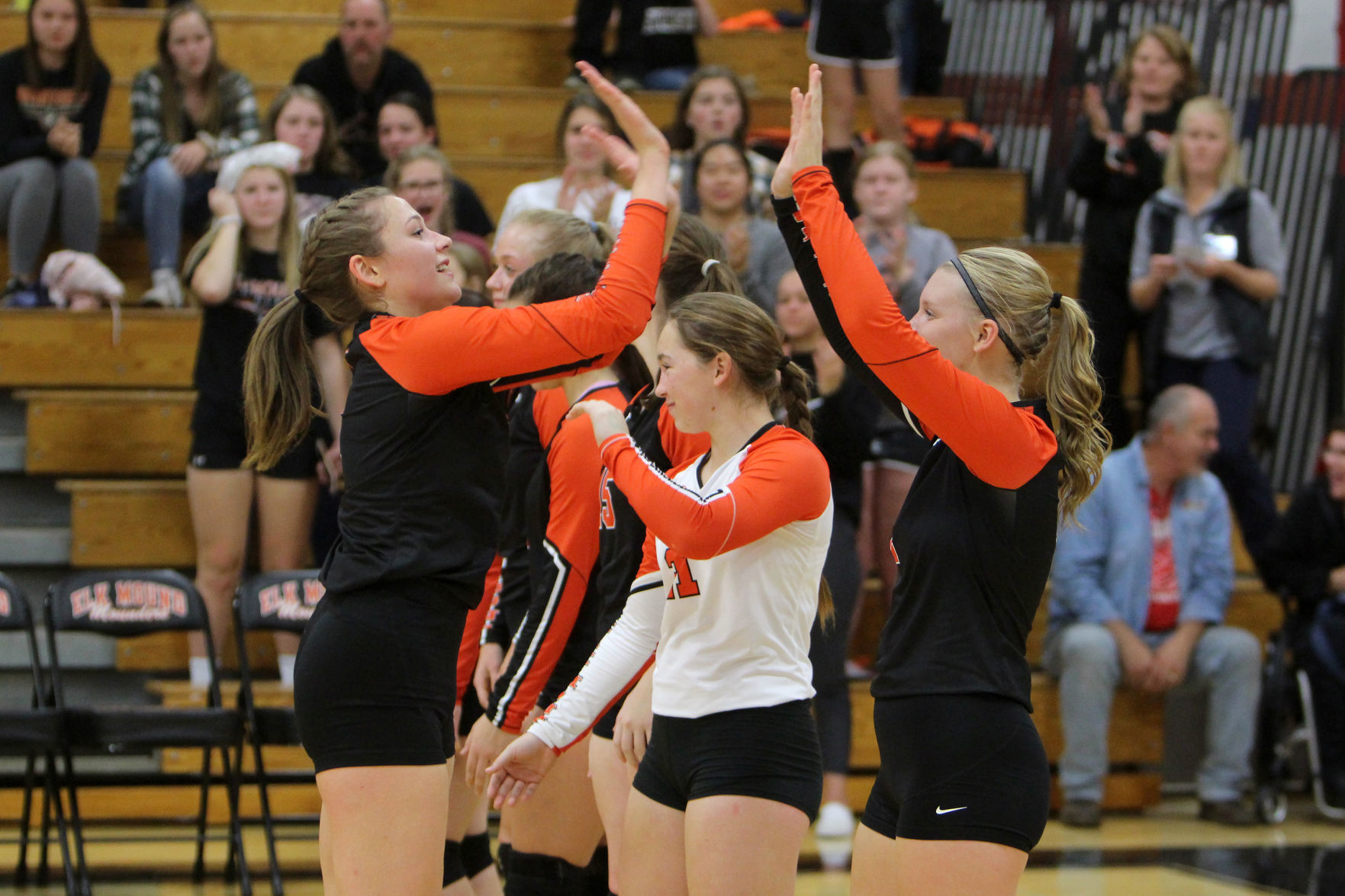 Colfax at Elk Mound volleyball 10-17-19